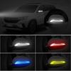 Reflective Stickers Warning Strip Tape Traceless Protective Car Sticker Warn on Car Rearview Mirror Exterior Auto Accessories