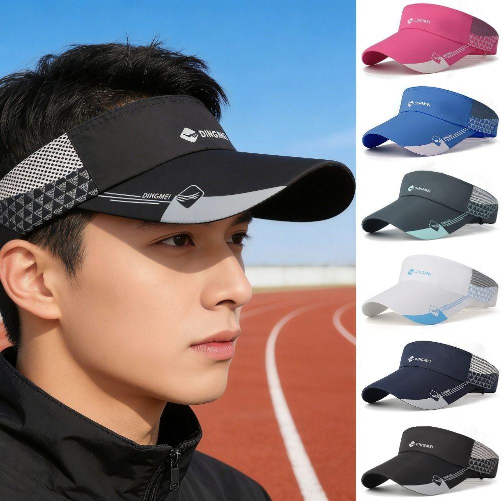 Breathable Sports Visor Empty Top Baseball Cap Summer Tennis Hat Cycling