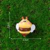 Cute Little Bee Figurin Garden Landscaping Decoration Hanging Accessories Micro-landscape Small Ornaments