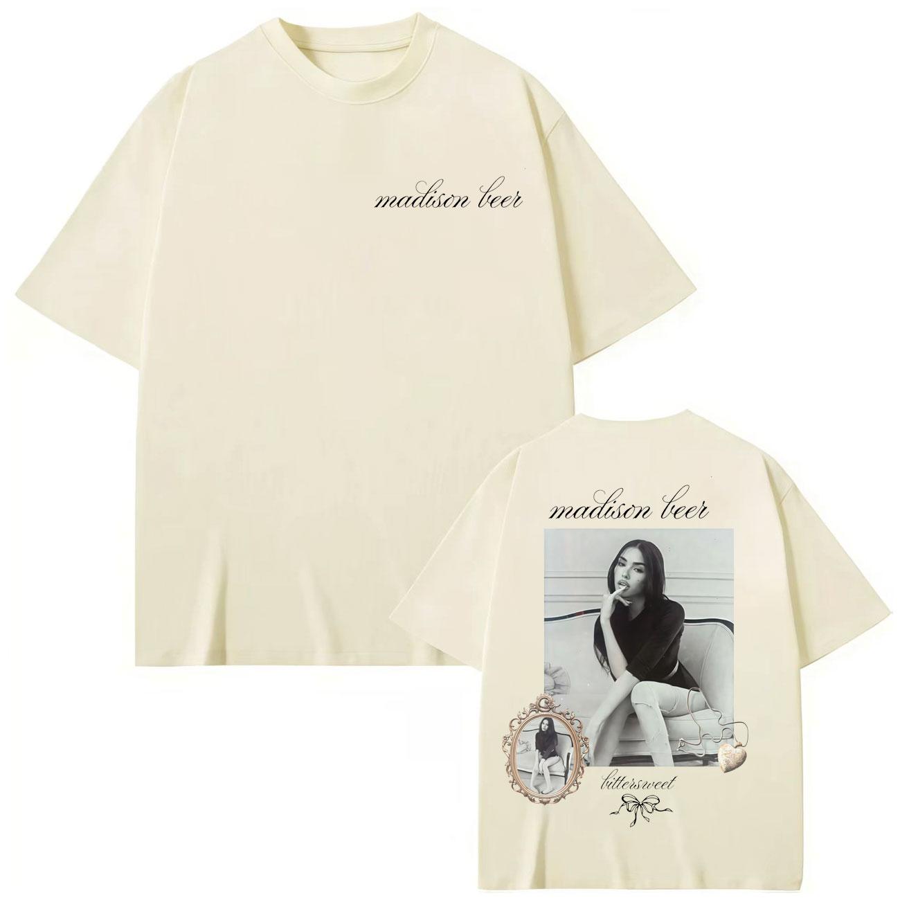 

2026 SpringSummer Singer Madison Beerrelated UNISEXs and Womens Fashion Retro HighQuality TShirts S