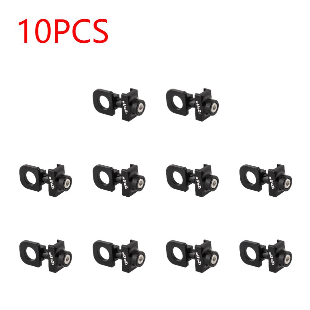 1-10pcs Single Speed Bicycle Chain Tensioner Adjuster Aluminum Alloy Bicycle Chain Fastener Fixed Bike Bolt Screw Accessories