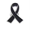 World AIDS Day Enamel Ribbon Brooch - HIV Awareness Badge