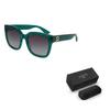 GUCCI Eyewear Double G Square frame Sunglasses (Unisex) Sunglasses GG0034S