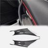 2x Cubierta de Tirador de Manija Interior de Puerta de Fibra de Carbono Para BMW Serie 3 4 F30 F35 2012-18