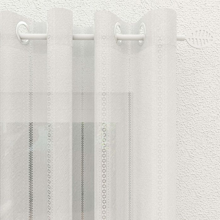 Eyelet Veil 135x250 Cm CHARLOTTE, by Soleil d'Ocre