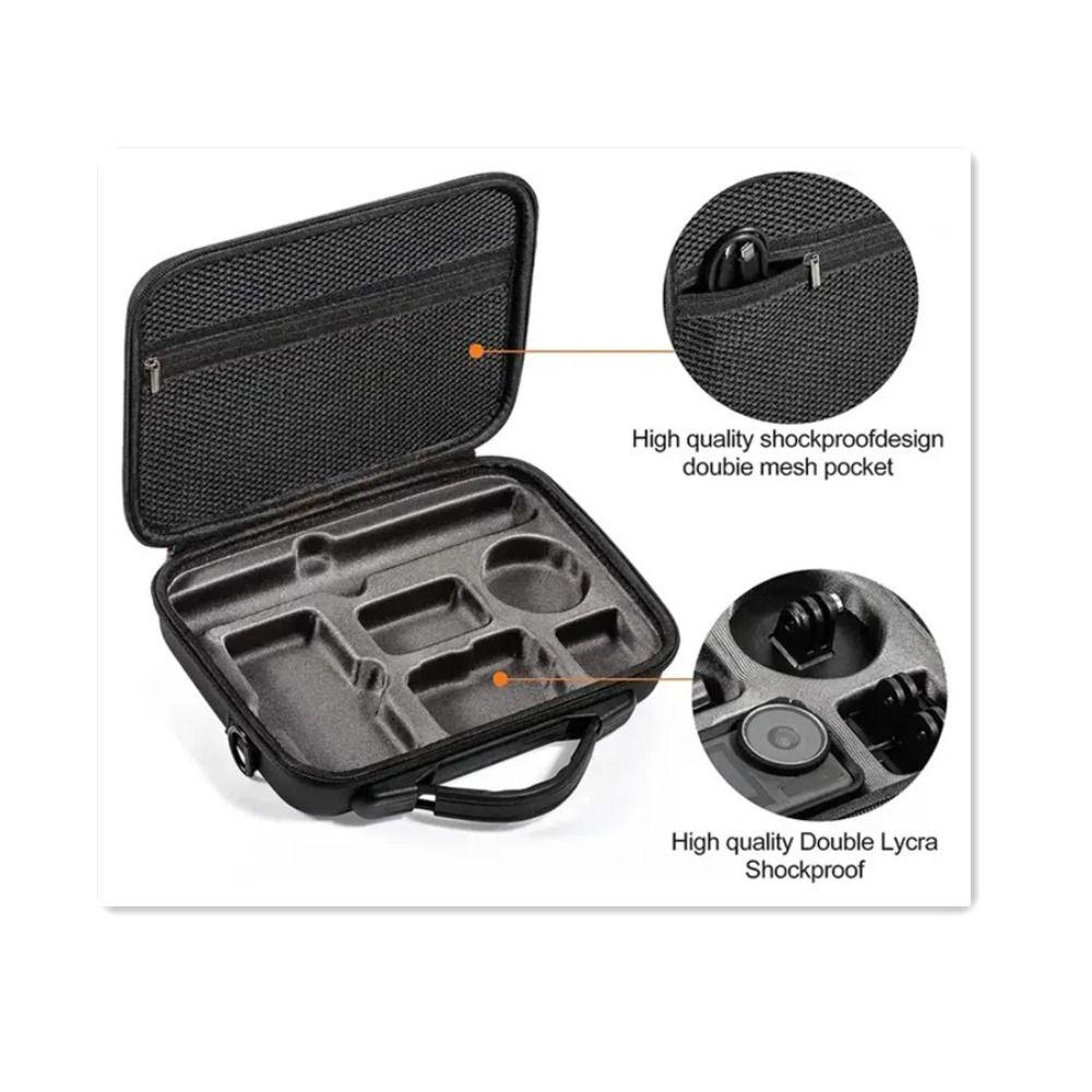 Hard Shell Carrying Case Waterproof Sports Camera Organizer for DJI OSMO Action3/4/5 Pro Travel