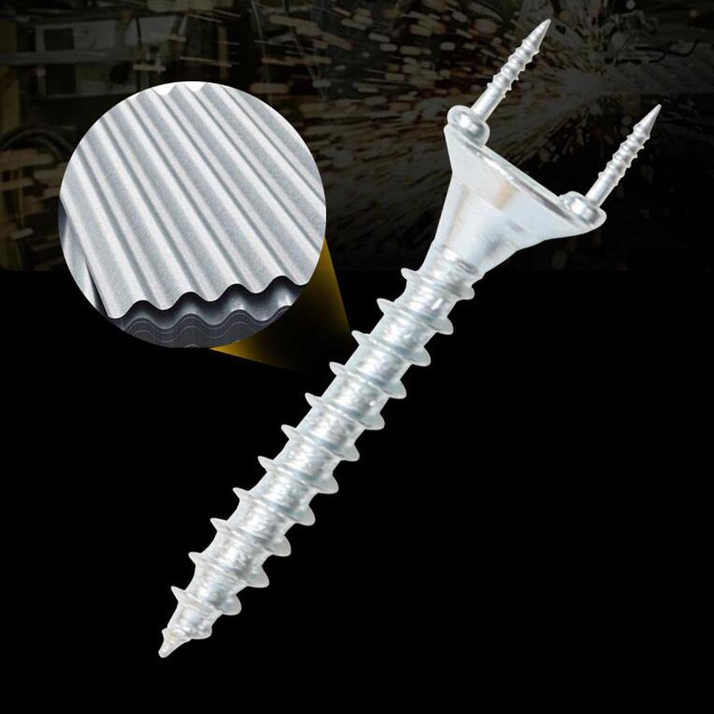 50 Count Double Ended Dowel Screws for Baseboard Installation