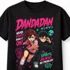 Dandadan Anime Momo Ayase Okarun Spirits Aliens Graphic Unisex TShirt