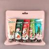 Weihnachts-Handcreme-Geschenkset 5 Teile Feuchtigkeitsspendende Mini-Reiselotion für Damen Herren Weihnachtsstrumpffüller Weihnachtsfeier-Mitbringsel