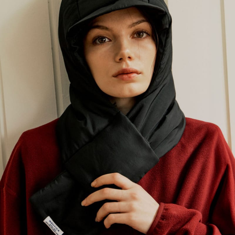 NAUTICA padded balaclava muffler