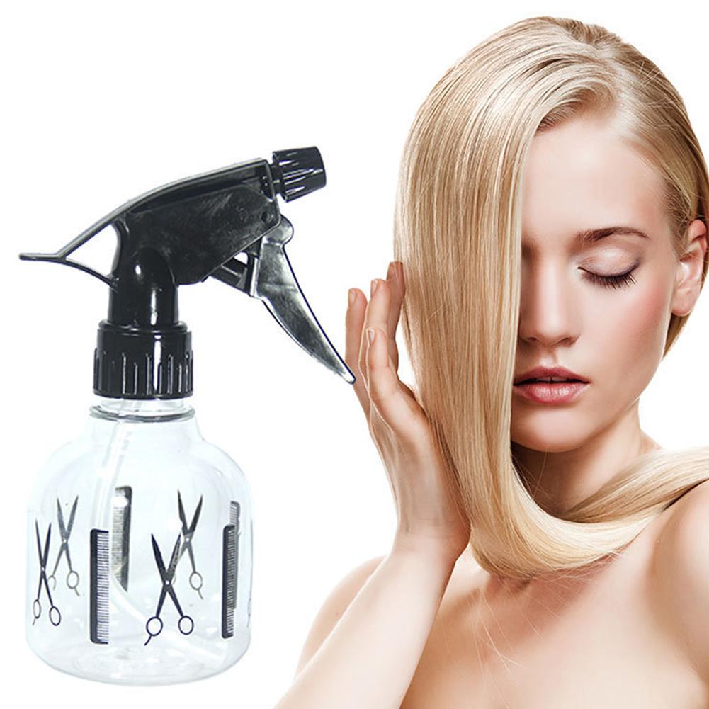 250ML Portable Plastic Hairdressing Spray Bottle Salon Barber Hair Tools Water Sprayer Transparent Make-up Style Spray Bottles