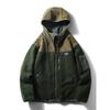 Mountain Outdoor Work Clothes Cotton-Padded Jacket Men's Autumn and Winter Patchwork Cotton-Padded Jacket Export Cattle Goods Polar Fleece Jacket