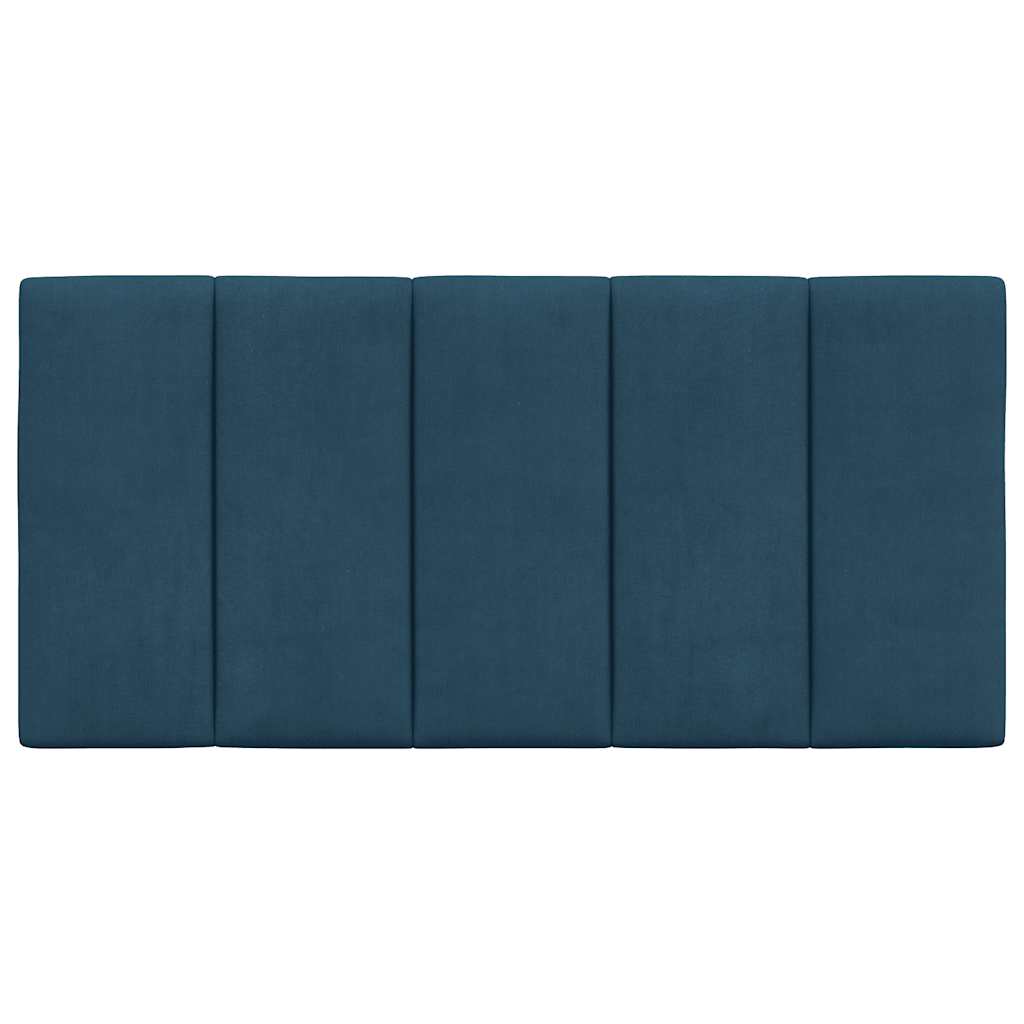 Vidaxl Headboard Cushion, Blue, 100 Cm, Velvety