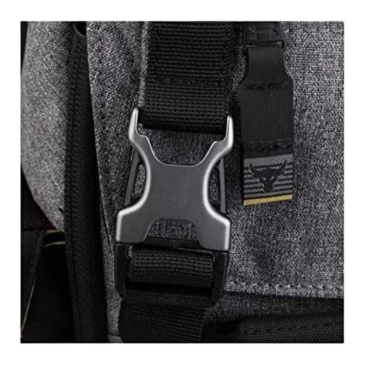 Under Armour Under Armour Project Rock Polyester Backpack Unisex Gray 1325331-040