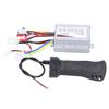 36V 500W Brushed Speed Controller with Throttle Grip Motor Controller  Electric Bicycle