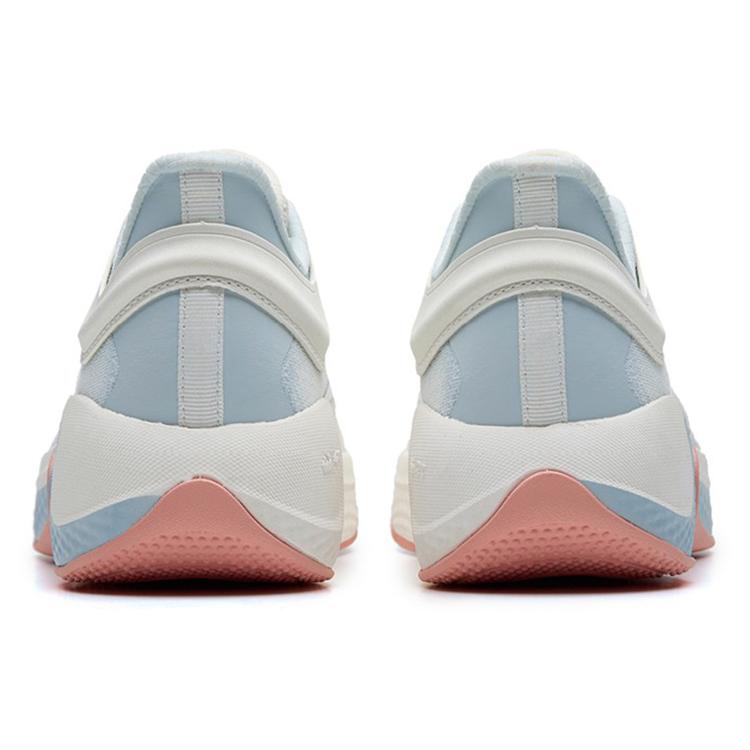 Anta Running Collection Running Shoes Women's Low Top Ivory White/Mirage Blue/Floating Cloud Red 122235556-3