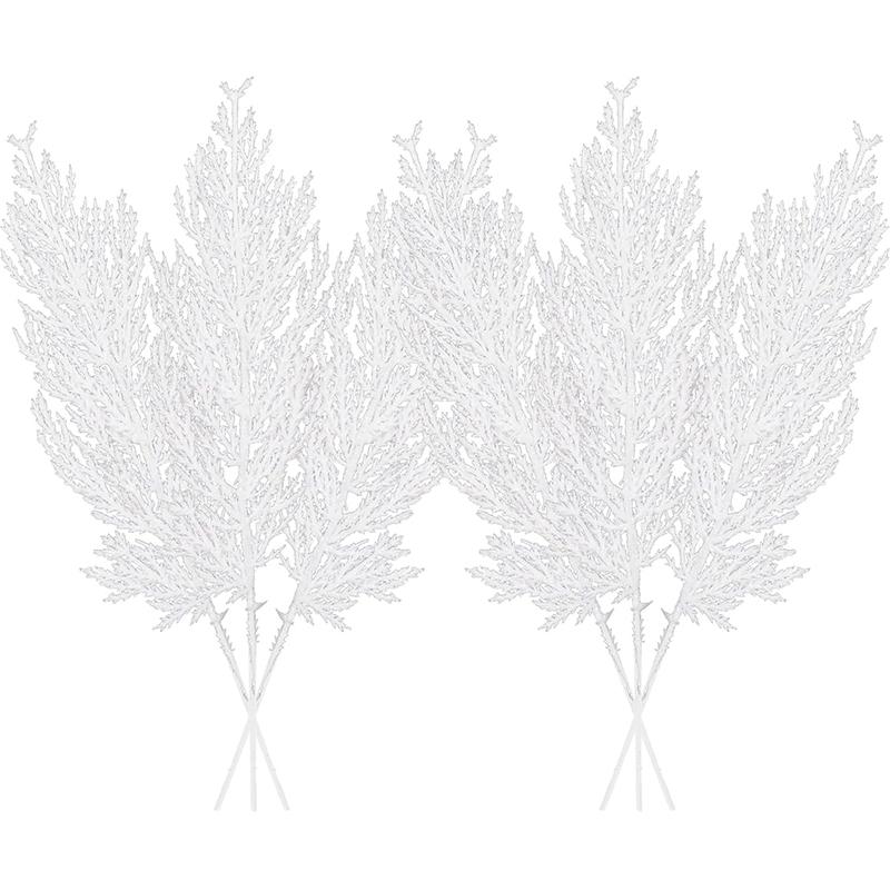 3/5 szt. Dekoracja Świąteczna Sztuczne Gałązki Sosny Symulowany Kwiat Ozdoby Choinkowe Girlanda DIY Dekoracja Imprezowa Domowa