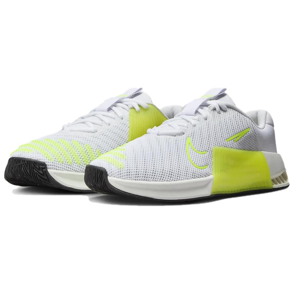 Nuove Scarpe da Running Casual Traspiranti con Tomaia Bassa Nike Metcon 9 da Donna Bianco Giallo DZ2537-105