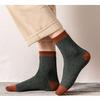 Boot Socks for Men Cushions Socks Thick Geothermal Sock Warm Winter Ankle Socks Casual Cosy Crew Socks Hiking Cosy Socks