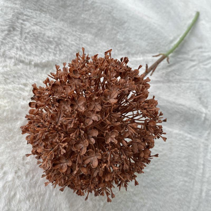 Artificial Allium Giganteum Plant Bouquet With Durable Plastic Material Gift For