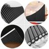 18 Pipes Pan Flute C Key Panpipes Pan Pipes with Mouthpiece Wind Instrument for Students Beginners