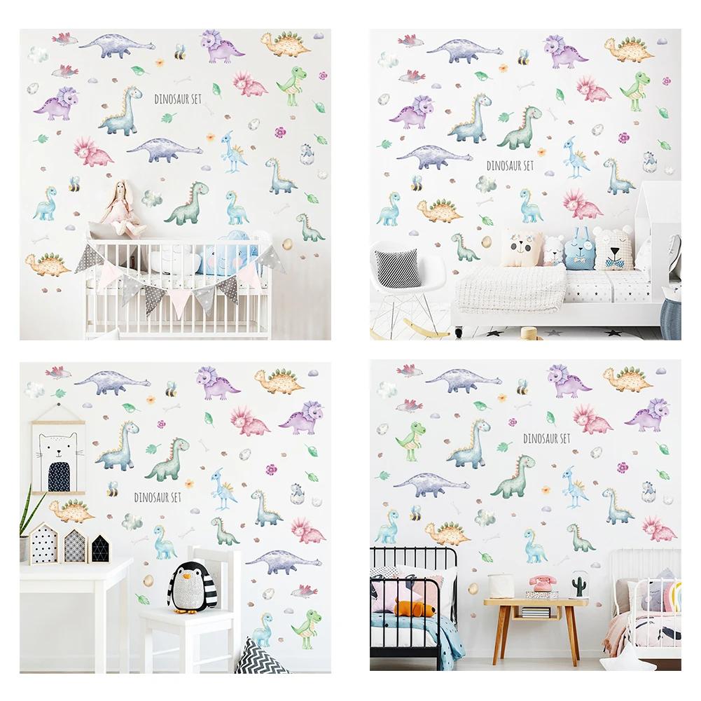 

Safe and Removable Dinosaur Wall Decals Watercolour Stickers for Baby Room Perfect for Creative Nursery Decoration China Mainland
