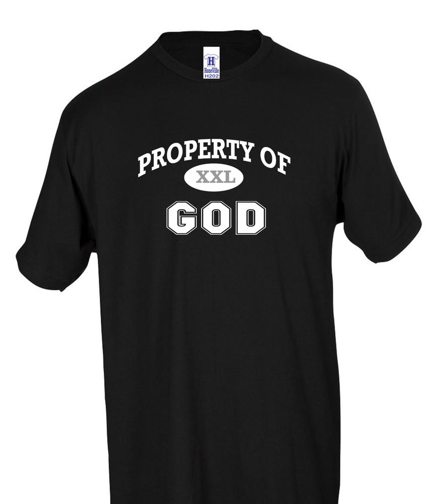 Property of God Christian HoneVille T-shirt Youth Adult M