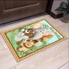Custom Name Animals Printed Carpet,Rug for Office Chair Living Room Bedroom Kitchen Room Decor Gifts.