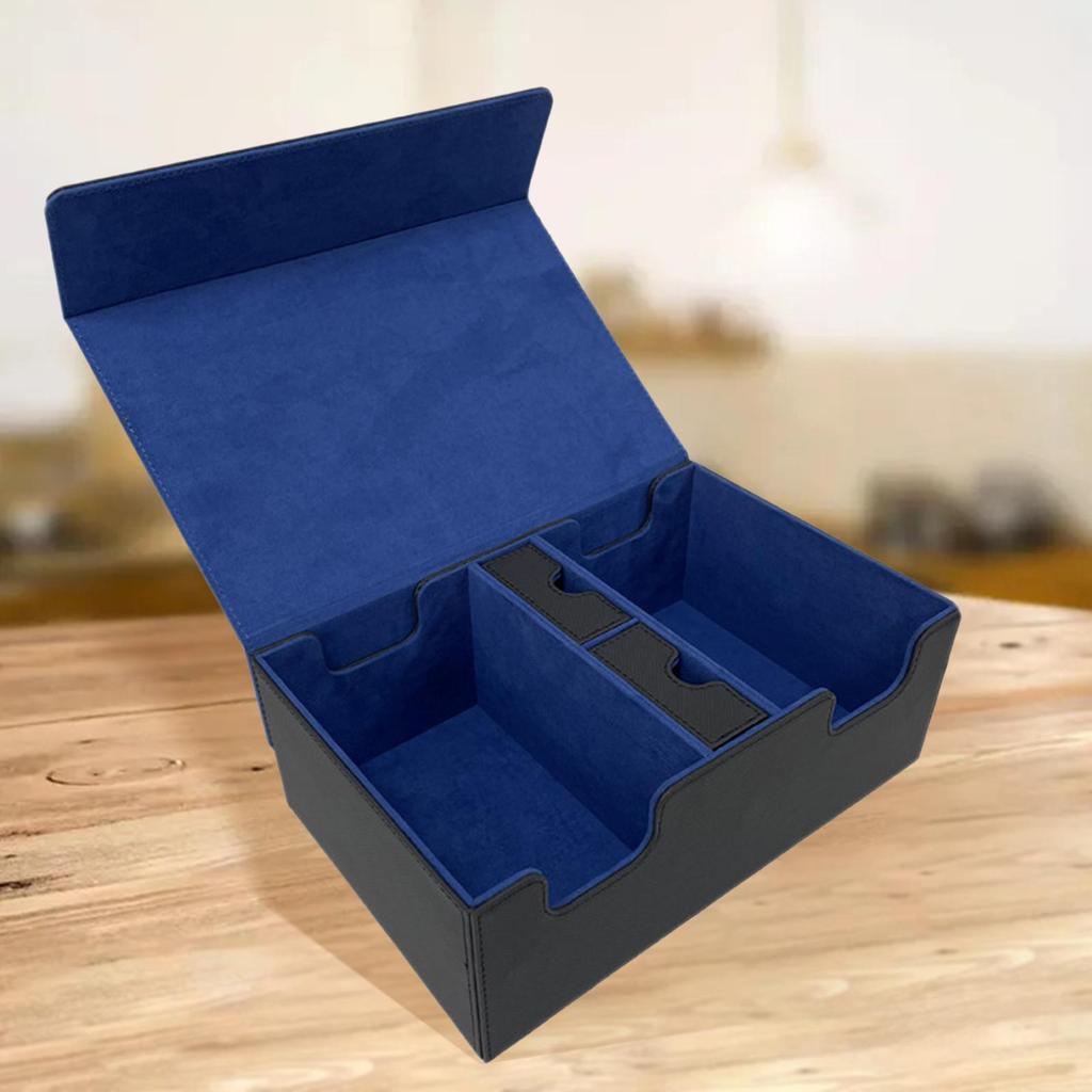 Card Storage Case Holder Dual Compartments Storage 400 Cards Professional