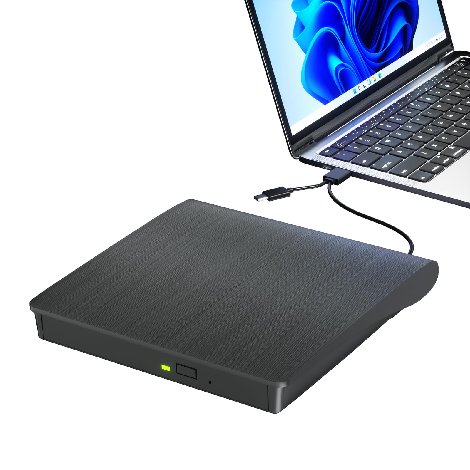 

drive player both connected thin and lightweight external Bluray drive BD CD DVD drive external BD drive Compatible Laptops Desktops Windows Mac OS