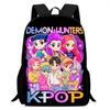 Kpop Witch Hunter School Bag 3D Digital Printing Backpack Children'S Cartoon Backpack
