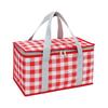 Portable Outdoor Picnic Basket for , Large Capacity Travel Storage Bag with Handles for Food and Drinks