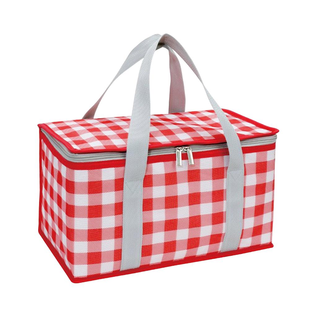 Portable Outdoor Picnic Basket for , Large Capacity Travel Storage Bag with Handles for Food and Drinks