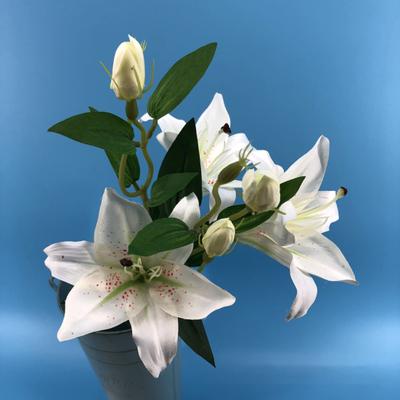 1 Pc Fake Flower DIY Wide Application Eco-friendly Portable Floral Arrangement Fake Lily Flower Party Decor