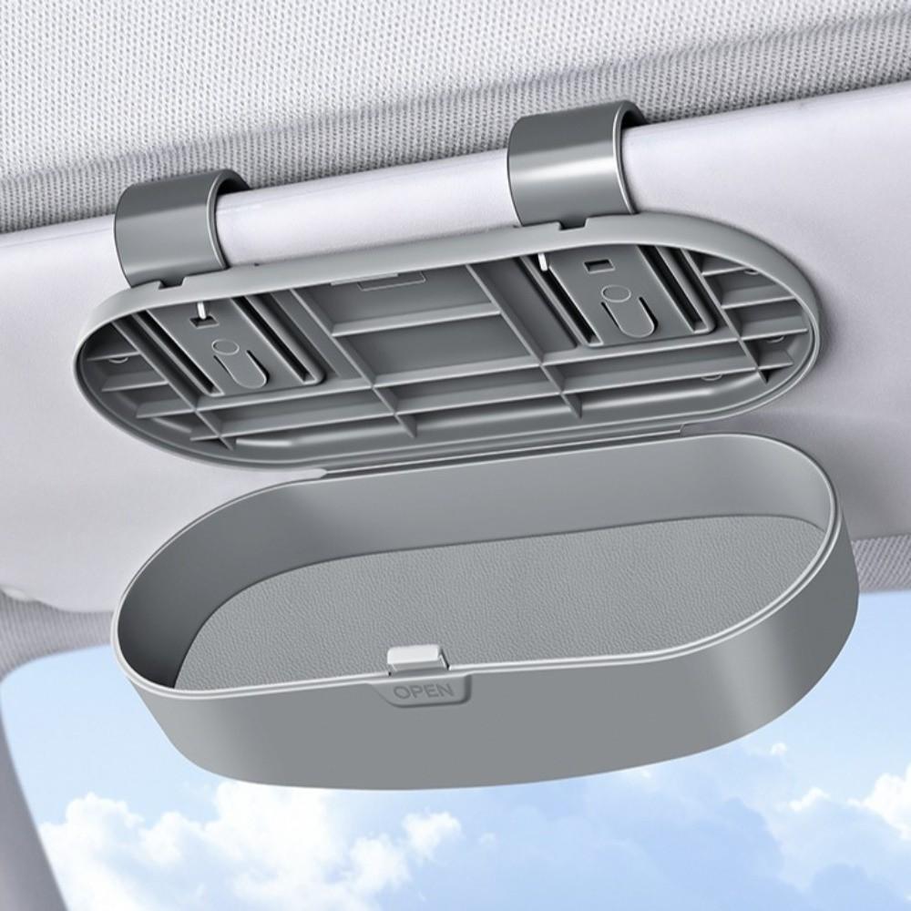 Eyeglass Case Car Sunglasses Holder Portable Eyeglasses Protection Box  Car Interior Accessories