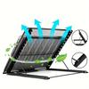 Adjustable Metal Bracket, Foldable Anti Slip Laptop Bracket Base, Flat Floor Folding Bracket, Portable Tracking Bracket