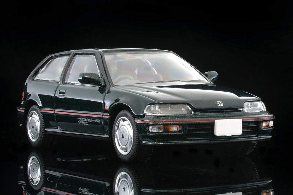 Tomica Limited Vintage Neo Scale Honda Civic Green 1/64 LV-N182a SiR-II (Finished Model)