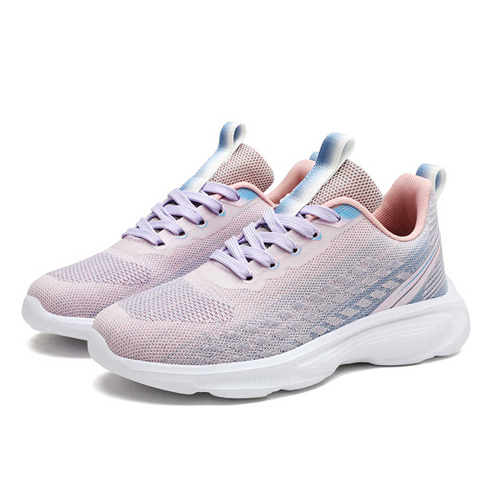 Fashion Height Up Flat-heeled Blue Women's Sports Shoes Casual Women's Transparent Sneakers Clearance Offers Shows Casual Runner