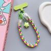 Star Keychain Woven Phone Strap Detachable Cartoon Phone Charm Mobile Phone Lanyard  Lanyard Patch