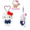 Cute Plush Cat Keychain Toy Lovely Bag Backpack Decoration Gift Soft And Fluffy Cartoon Style 10cm Height