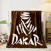 Dakar Rally Print Blanket Bedroom Blanket for Livingroom Couch Lunch Break Soft Cozy Throw for Friend's Festival Gift