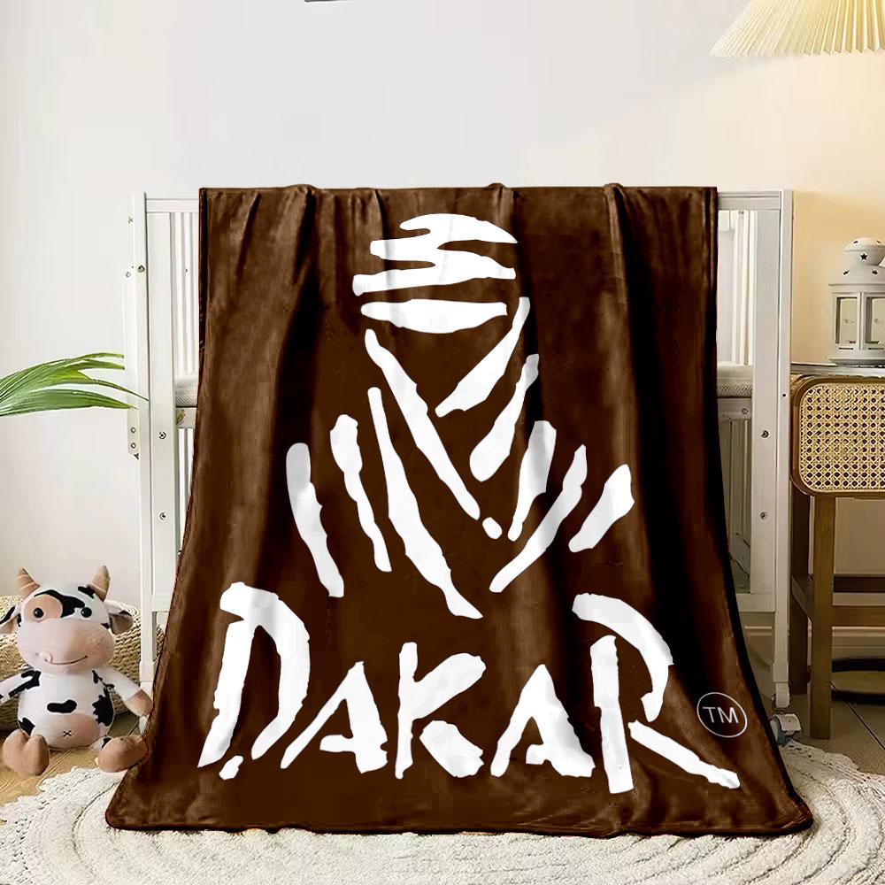 Dakar Rally Print Blanket Bedroom Blanket for Livingroom Couch Lunch Break Soft Cozy Throw for Friend's Festival Gift