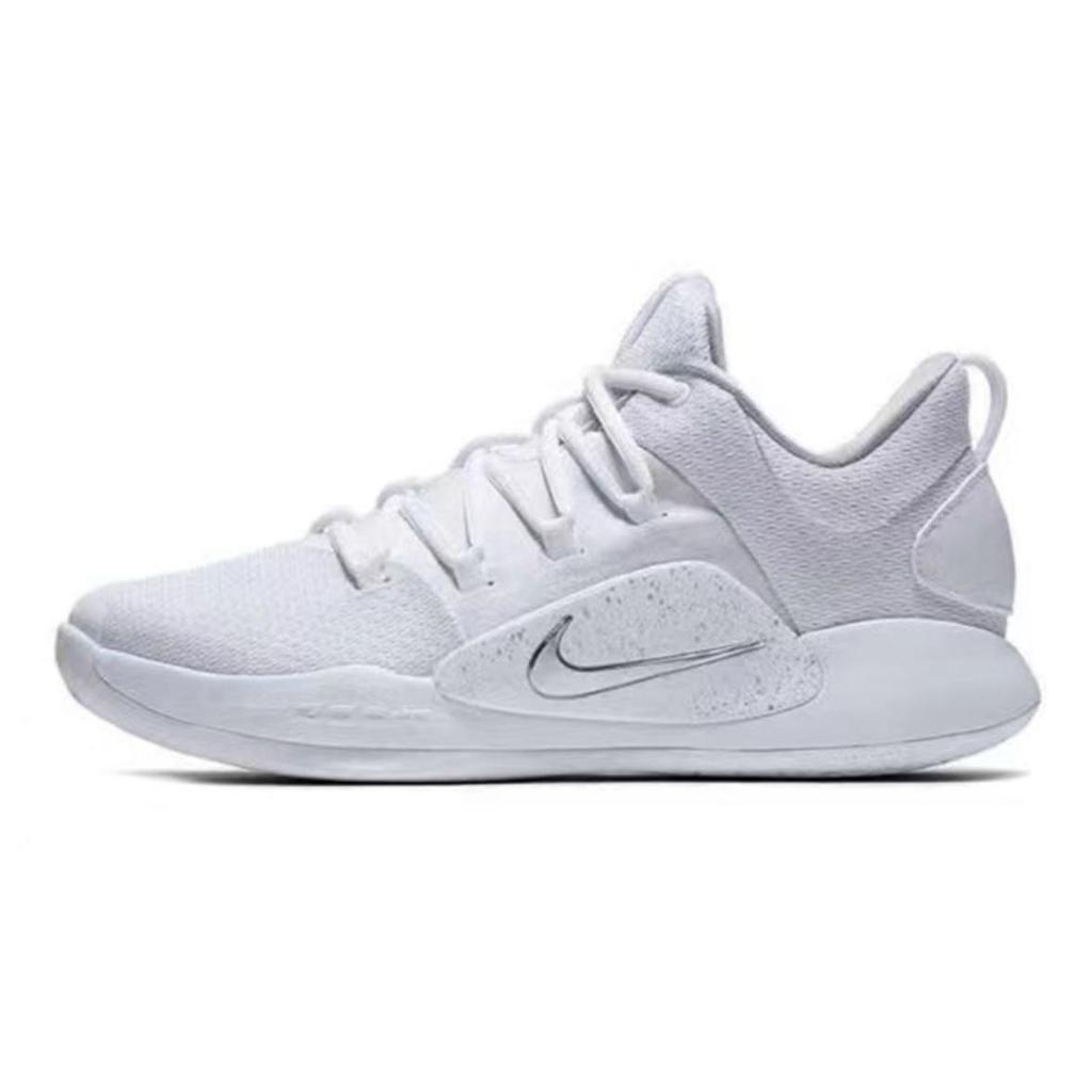Nike Hyperdunk X Cushioning Low top Basketball Shoes Men's Gray White AR0465-100(Team147-)