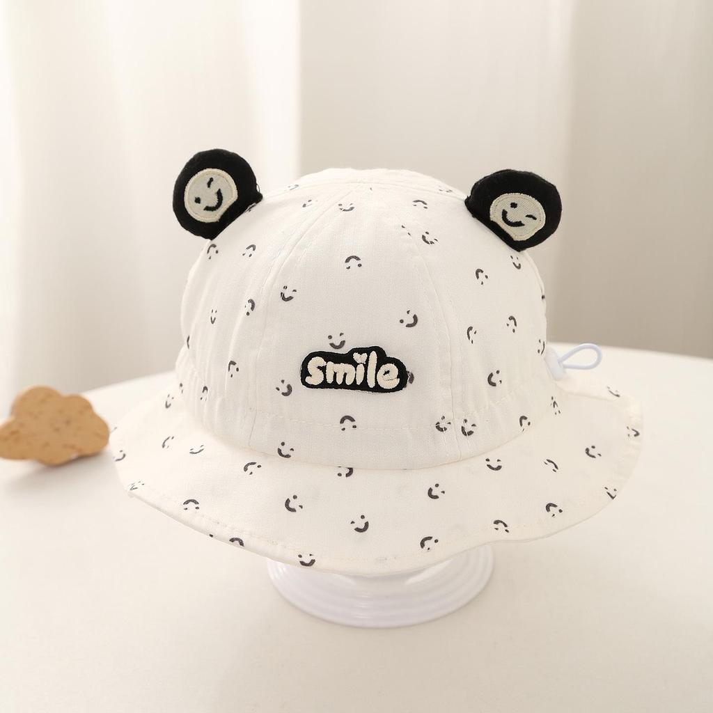 Adorable Windproof Baby Bucket Hat for Boys & Girls - Spring & Autumn Newborn Travel Hat
