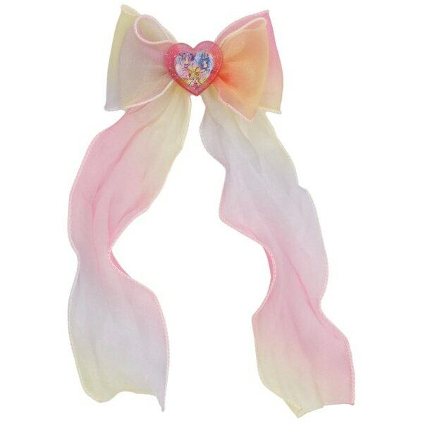 Shobido Kimi Idol Precure Ribbon Hair Clip Pink