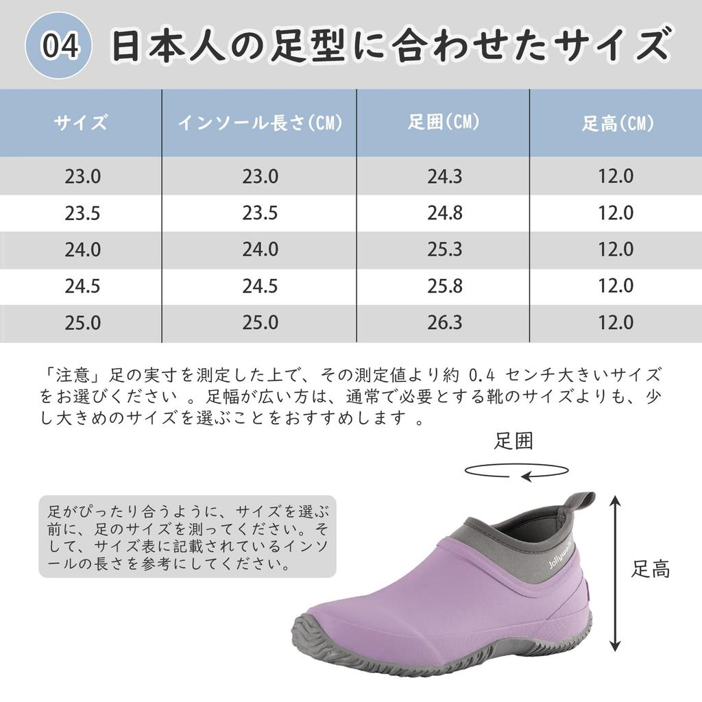 Rubber Rain Neoprene Rain Rain Waterproof Short Suitable for Sunny and Rainy Rainy [Jollywalk] Women's Boots, Boots, Women's Shoes, Shoes, Boots,