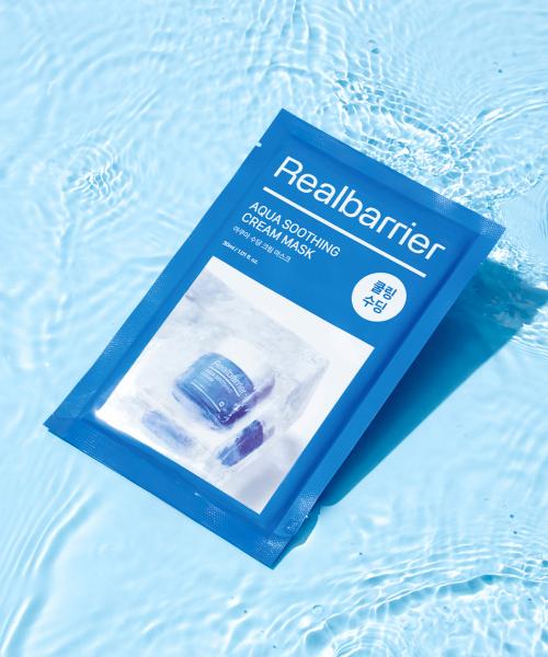Real Barrier Aqua Soothing Cream Mask 10ea