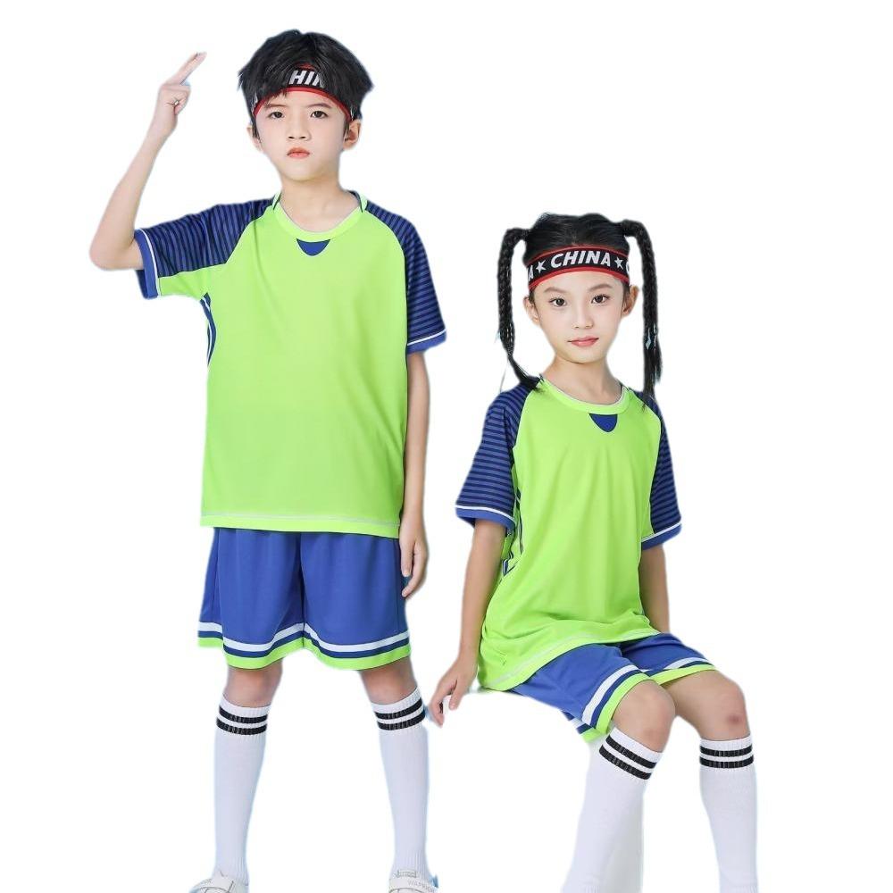 Men'S And Women'S Competition Team Sets Trendy Training Team Uniforms Kids Adults Summer Sports Short Sleeve Soccer Jersey Fb09