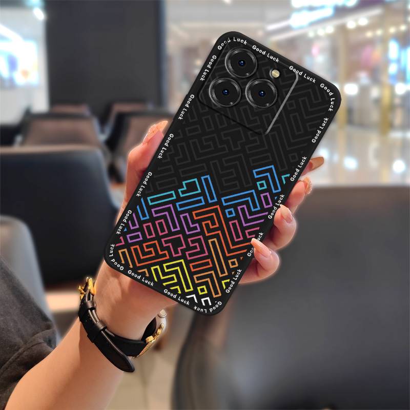 Silicone Cover Phone Case For Ulefone Note20 Pro/Meizu Note21 Shockproof Soft Case Anti-dust Dirt-resistant Durable Cute