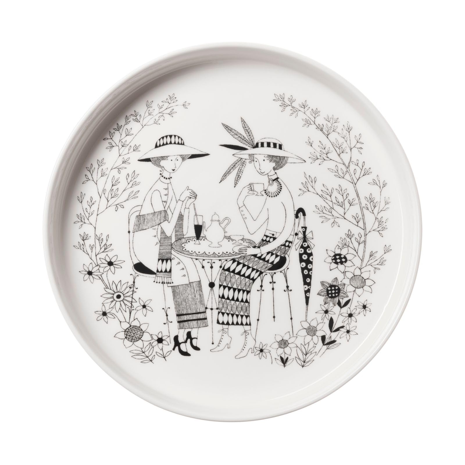 

[Officially Imported] Arabia Emilia Pie Dish, 28cm, 1078483